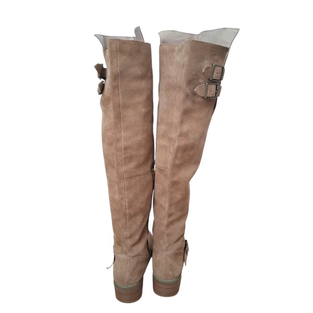 Sole‎ Society Over the Knee Womens size 9.5M Umber Fairygrunge Indie Suede Boots